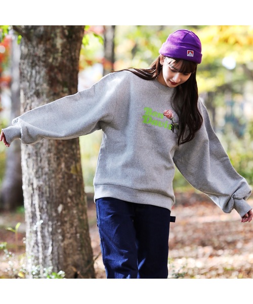 BEN DAVIS（ベンデイビス）の「BEN DAVIS LADIES SWEAT（スウェット・レディース・ベージュ/ブルー/ヘザーグレー/ブラック・MEDIUM）」の3枚目の写真