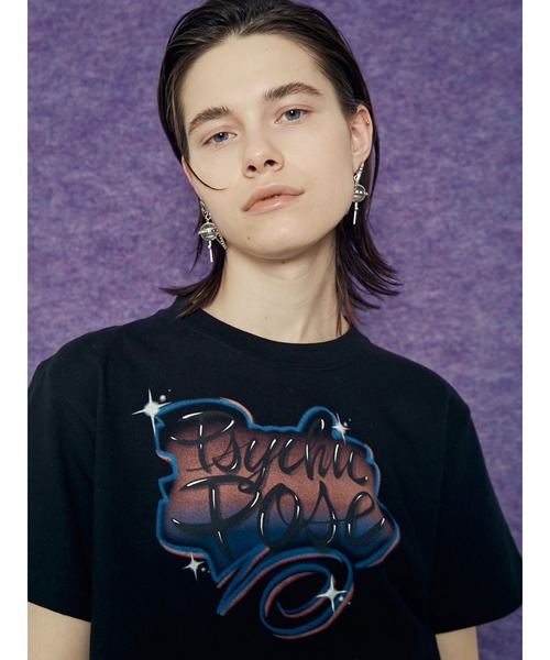 PAMEO POSE（パメオポーズ）の「Psychic Pose T-shirts（Tシャツ/カットソー・レディース・ホワイト/ブラック/グリーン・SMALL）」の7枚目の写真