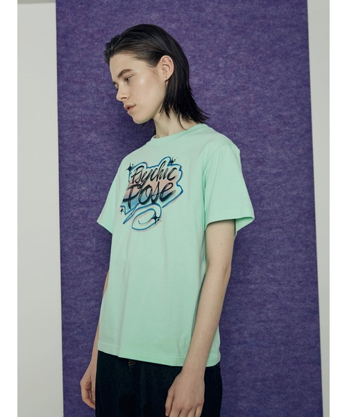 PAMEO POSE（パメオポーズ）の「Psychic Pose T-shirts（Tシャツ/カットソー・レディース・ホワイト/ブラック/グリーン・SMALL）」の10枚目の写真