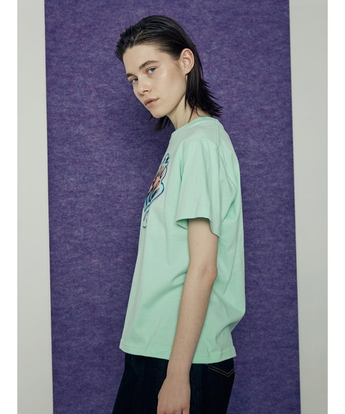 PAMEO POSE（パメオポーズ）の「Psychic Pose T-shirts（Tシャツ/カットソー・レディース・ホワイト/ブラック/グリーン・SMALL）」の11枚目の写真