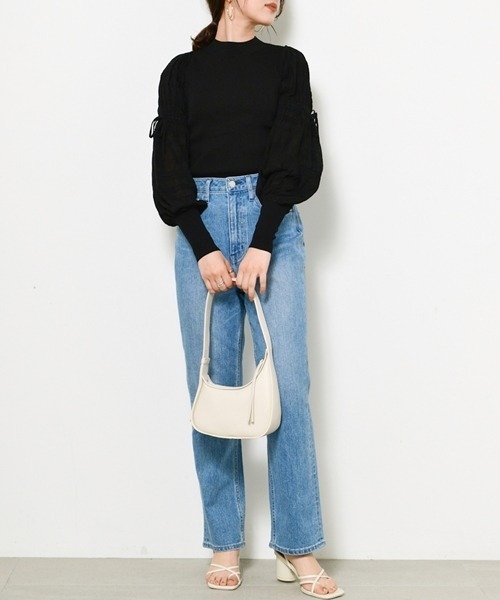 SNIDEL（スナイデル）の「【SNIDEL×Healthy DENIM】デニムパンツ（デニムパンツ・レディース・ライトブルー/アイボリー/ブルー・1/0）」の8枚目の写真