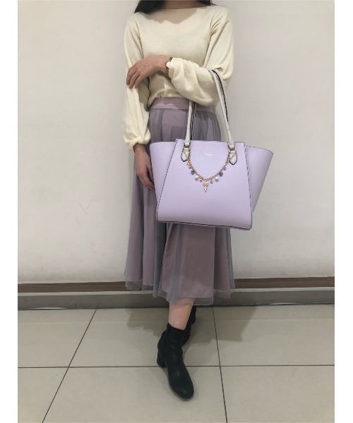 スカラップA4トート