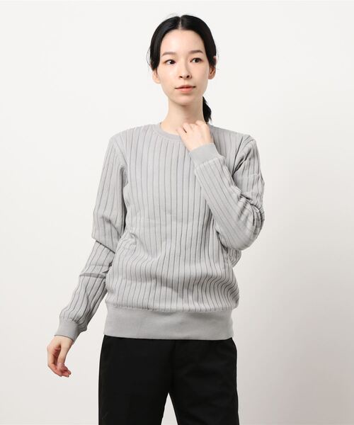 aimoha（アイモハ）の「毛布のように暖かい！ストレッチ抜群で着脱ラクラク (AW)（ニット/セーター・レディース・グレー/ブラック/ベージュ・LARGE/MEDIUM）」の13枚目の写真