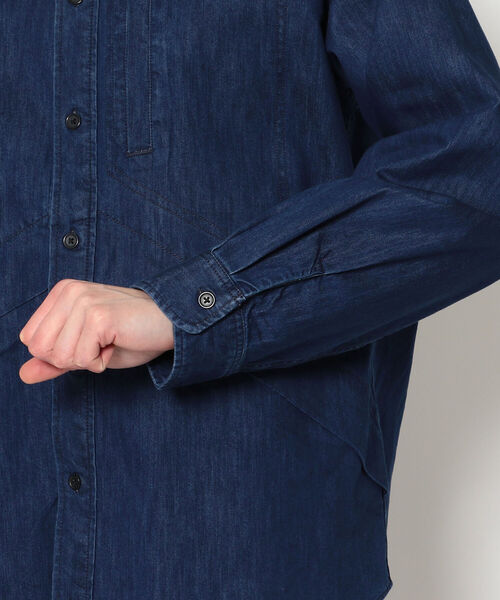WILD THINGS（ワイルドシングス）の「WILDTHINGS/ワイルドシングス　SHELTECH DENALI SHIRT シェルテックデニムデナリシャツ（シャツ/ブラウス・メンズ・ワンウォッシュ・MEDIUM/LARGE）」の6枚目の写真