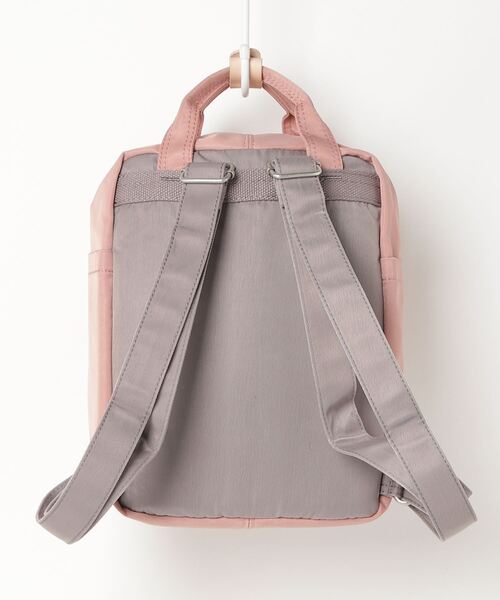 DOUGHNUT（ドーナッツ）の「【DOUGHUNT/ドーナツ】Macaroon Mini/マカロンミニ スクエアバッグパック（バックパック/リュック・レディース・ブラック/ネイビー/ラベンダー/アイボリー/オレンジ/ライトピンク・FREE）」の11枚目の写真