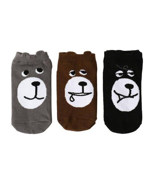 coen（コーエン）の「コーエンベアセットソックス（ソックス/靴下・キッズ・その他1・FREE）」の3枚目の写真