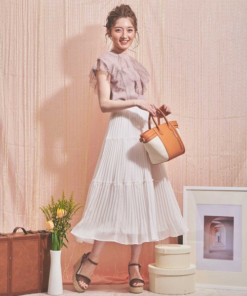 NOELA（ノエラ）の「ラメティアードスカート（スカート）」 - WEAR