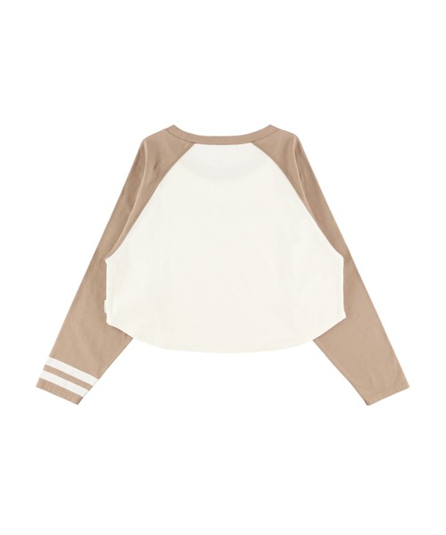 ALEXIA STAM（アリシアスタン）の「【Scawaii 5月号掲載】EASYWAY Raglan Sleeve Tee/イージーウェイラグランスリーブティー（Tシャツ/カットソー・レディース・ベージュ/ネイビー/グリーン・FREE）」の8枚目の写真