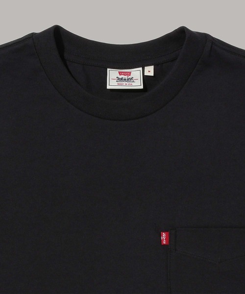 売れ筋商品|||リーバイス Tシャツ レディース トップス BOXY TEE - Basic T-shirt - caviar slub Boxy V-neck T-shirt - Black | Levi's® US