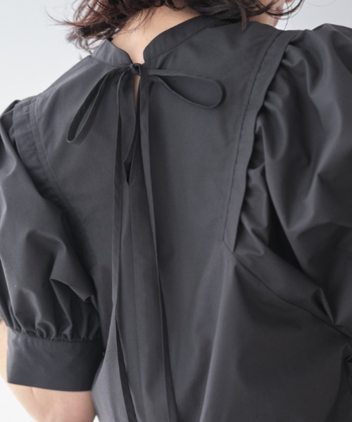 &. NOSTALGIA（アンドドットノスタルジア）の「前後２ＷＡＹチュニック（チュニック・レディース・ホワイト/ブラック/ベージュ/ラベンダー・FREE）」の13枚目の写真