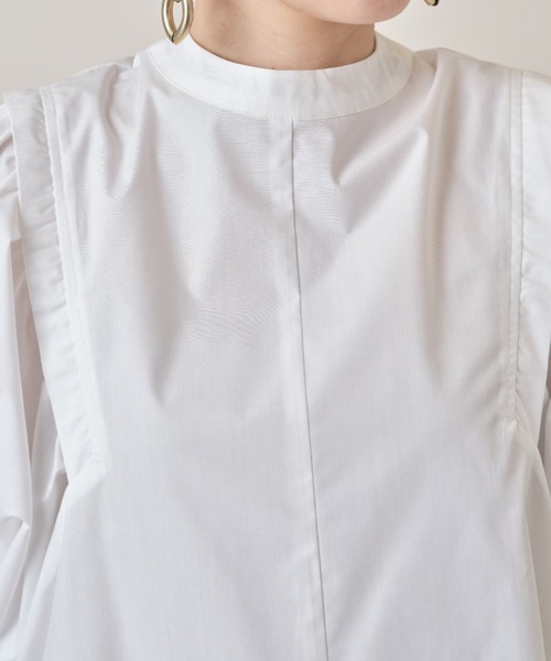 &. NOSTALGIA（アンドドットノスタルジア）の「前後２ＷＡＹチュニック（チュニック・レディース・ホワイト/ブラック/ベージュ/ラベンダー・FREE）」の22枚目の写真