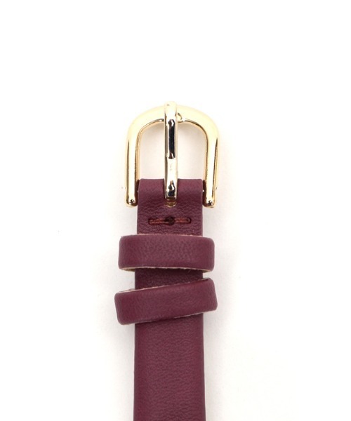 axes femme（アクシーズファム）の「ラウンドウォッチ（アナログ腕時計・レディース・ラベンダー/グリーン/ベージュ/ワイン・MEDIUM）」の7枚目の写真