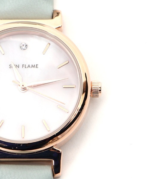 axes femme（アクシーズファム）の「ラウンドウォッチ（アナログ腕時計・レディース・ラベンダー/グリーン/ベージュ/ワイン・MEDIUM）」の6枚目の写真