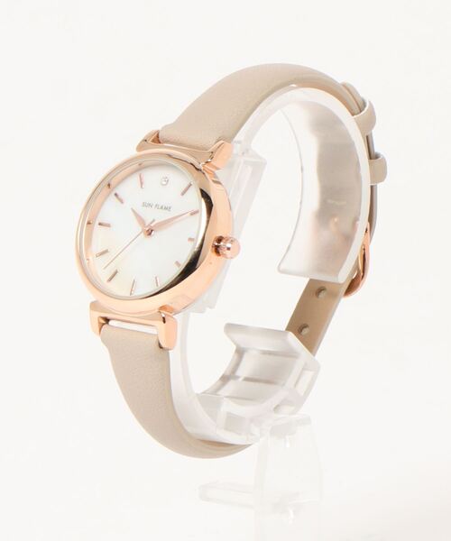 axes femme（アクシーズファム）の「ラウンドウォッチ（アナログ腕時計・レディース・ラベンダー/グリーン/ベージュ/ワイン・MEDIUM）」の9枚目の写真