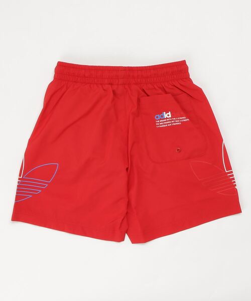 adidas（アディダス）の「アディカラー FTO スイムショーツ / アディダスオリジナルス（水着・メンズ・レッド・SMALL/MEDIUM/LARGE/X-LARGE/XX-LARGE/X-SMALL/XXX-LARGE）」の2枚目の写真