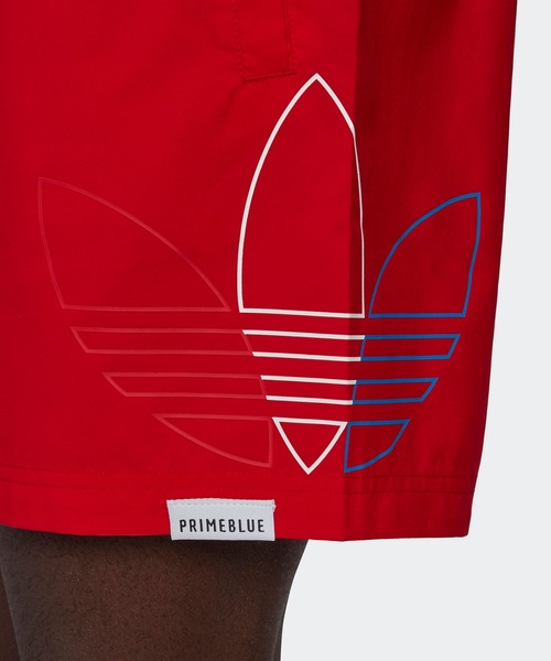 adidas（アディダス）の「アディカラー FTO スイムショーツ / アディダスオリジナルス（水着・メンズ・レッド・SMALL/MEDIUM/LARGE/X-LARGE/XX-LARGE/X-SMALL/XXX-LARGE）」の5枚目の写真