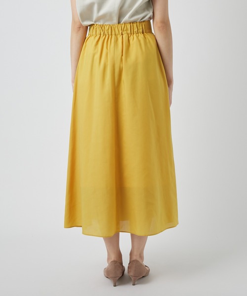 RIVE DROITE（リヴドロワ）の「スパンローンラップスカート（スカート・レディース・ベージュ/イエロー・38/36）」の22枚目の写真