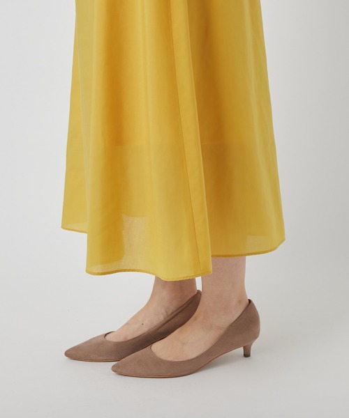 RIVE DROITE（リヴドロワ）の「スパンローンラップスカート（スカート・レディース・ベージュ/イエロー・38/36）」の16枚目の写真