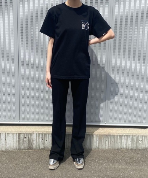 mmym(エムエムワイエム)の「mmym(エムエムワイエム)Unconscious core T-shirt(Tシャツ/カットソー・レディース・ブラック・MEDIUM)」の3枚目の写真