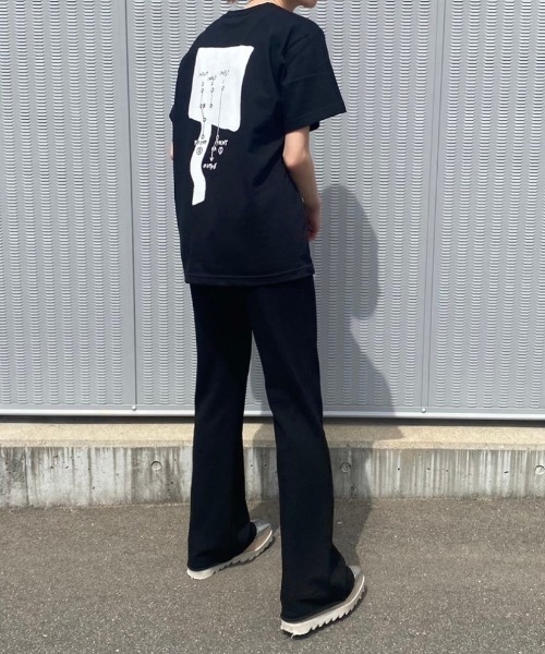 mmym(エムエムワイエム)の「mmym(エムエムワイエム)Unconscious core T-shirt(Tシャツ/カットソー・レディース・ブラック・MEDIUM)」の5枚目の写真