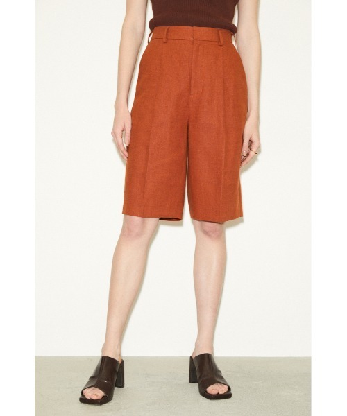 THROW by SLY（スローバイスライ）の「THROW MANISH CULOTTE マニッシュ キュロット パンツ（スラックス・レディース・ミント/オレンジ・1/2/0）」の6枚目の写真