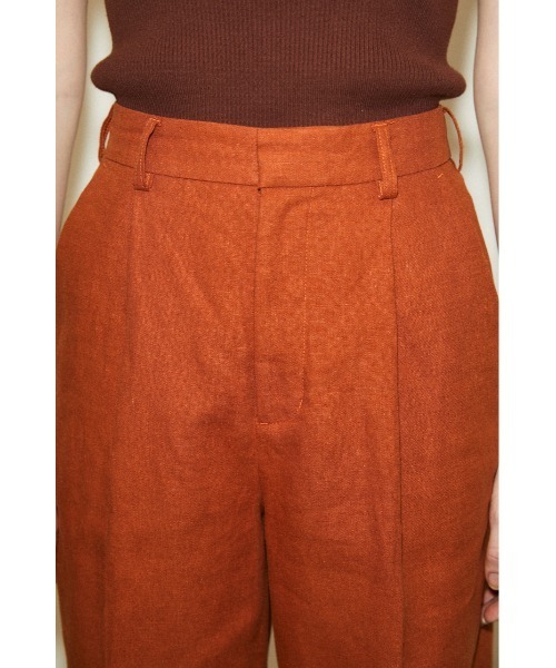 THROW by SLY（スローバイスライ）の「THROW MANISH CULOTTE マニッシュ キュロット パンツ（スラックス・レディース・ミント/オレンジ・1/2/0）」の7枚目の写真