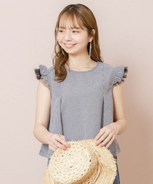 flower | フラップチュールトップ2(Tシャツ/カットソー)