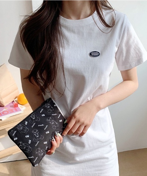 muah muah/ムーアムーア』SIGNATURE WAPPEN MINI ONE-PIECE