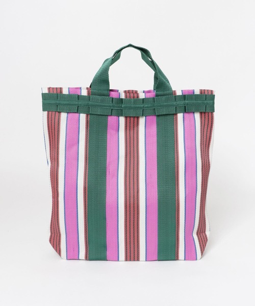 ITEMS URBANRESEARCH（アイテムズ アーバンリサーチ）の「ビニールフリルトート（トートバッグ・レディース・イエロー/レッド・-）」の9枚目の写真