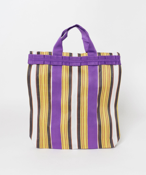 ITEMS URBANRESEARCH（アイテムズ アーバンリサーチ）の「ビニールフリルトート（トートバッグ・レディース・イエロー/レッド・-）」の10枚目の写真