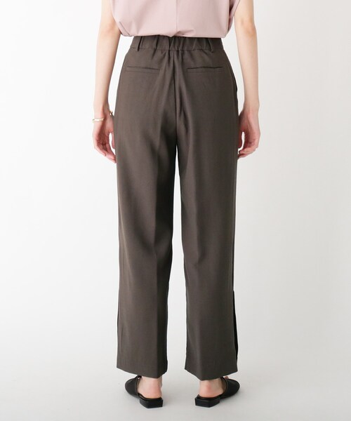 OPAQUE.CLIP（オペークドットクリップ）の「◆CAFFISI ドレープツイル サイドベンツパンツ【WEB限定カラー・サイズ】（その他パンツ・レディース・キャメル/ガンメタ/ブラック系7/サンドベージュ・40/34/38/36/42）」の12枚目の写真