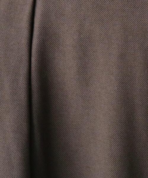 OPAQUE.CLIP（オペークドットクリップ）の「◆CAFFISI ドレープツイル サイドベンツパンツ【WEB限定カラー・サイズ】（その他パンツ・レディース・キャメル/ガンメタ/ブラック系7/サンドベージュ・40/34/38/36/42）」の17枚目の写真