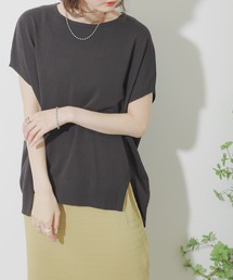 SENSE OF PLACE by URBAN RESEARCH | フレンチスリーブニットトップ(ニット/セーター)