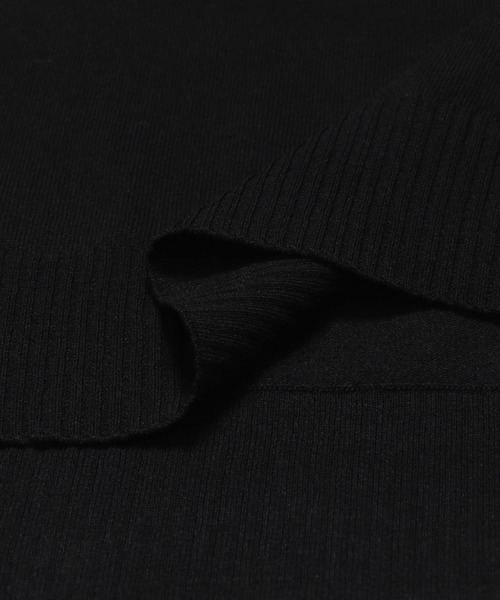 SENSE OF PLACE by URBAN RESEARCH（センスオブプレイスバイアーバンリサーチ）の「フレンチスリーブニットトップ（ニット/セーター・レディース・イエロー/オフホワイト/グレー/ブラウン/ブラック・ONE）」の14枚目の写真