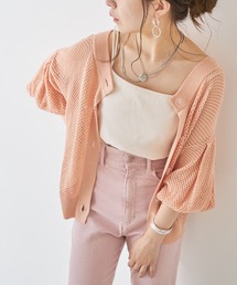 Chico | 2wayクルーメッシュカーディガン(カーディガン/ボレロ)