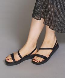 BEAUTY&YOUTH UNITED ARROWS | BY ヘアオンレザー カーブバックストラップサンダル(サンダル)