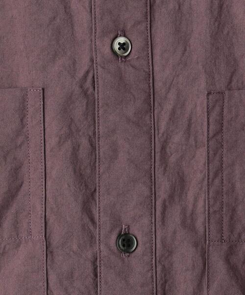 BRACTMENT（ブラクトメント）の「[ ブラクトメント ] BRACTMENT ワッシャー ホスピタルシャツ 5分袖（シャツ/ブラウス・メンズ・オリーブ/パープル・36/38/40）」の12枚目の写真