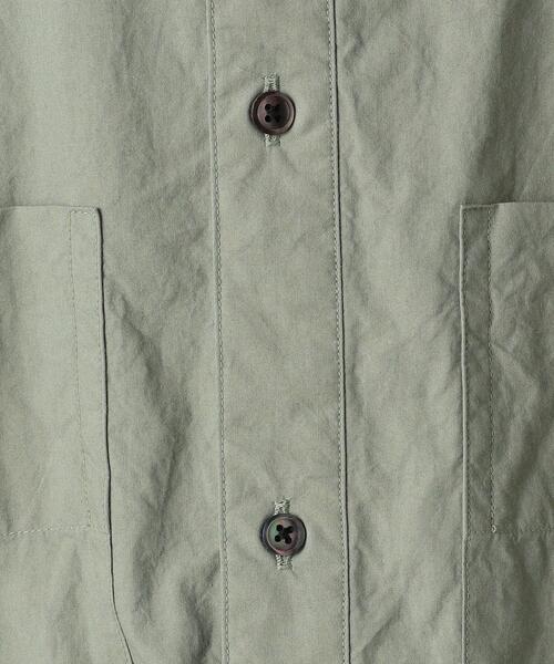 BRACTMENT（ブラクトメント）の「[ ブラクトメント ] BRACTMENT ワッシャー ホスピタルシャツ 5分袖（シャツ/ブラウス・メンズ・オリーブ/パープル・36/38/40）」の14枚目の写真