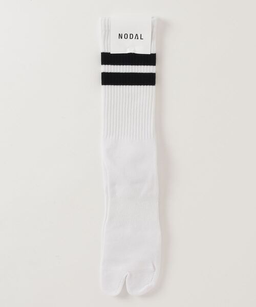 C.E.L.STORE(セルストア)の「NODAL / ノーダル SIGNATURE SOCKS(ソックス/靴下・メンズ・ブルー/チャコール/ホワイト×ネイビー/グリーン/マルチ/オレンジ・LARGE)」の20枚目の写真