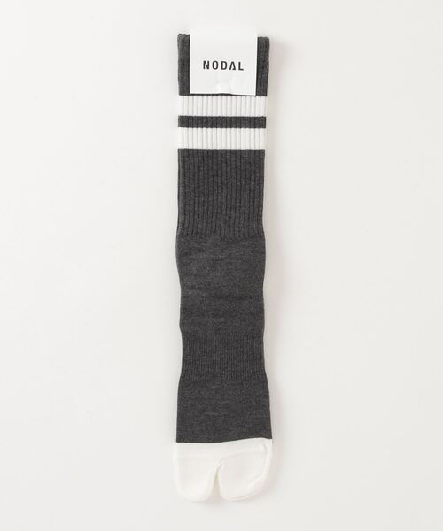 C.E.L.STORE(セルストア)の「NODAL / ノーダル SIGNATURE SOCKS(ソックス/靴下・メンズ・ブルー/チャコール/ホワイト×ネイビー/グリーン/マルチ/オレンジ・LARGE)」の18枚目の写真