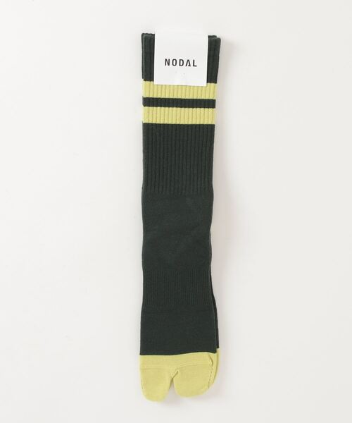 C.E.L.STORE(セルストア)の「NODAL / ノーダル SIGNATURE SOCKS(ソックス/靴下・メンズ・ブルー/チャコール/ホワイト×ネイビー/グリーン/マルチ/オレンジ・LARGE)」の16枚目の写真