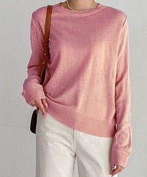 【Chuzchuz】ベーシックラウンドニット