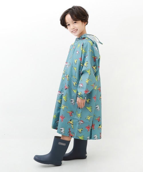 devirock（デビロック）の「ラバー レインブーツ (リフレクター付き)（レインシューズ・キッズ・グリーン系その他/カーキ/ピンク/レッド/ネイビー/ブルーグレー/ラベンダー/ブラウン・16.0cm/17.0cm/18.0cm/21.0cm/22.0cm/23.0cm/19.0cm/20.0cm）」の11枚目の写真