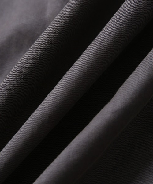 MADEMOISELLE ROPE'（マドモアゼル ロペ）の「<春まで使える>【セットアップ対応】フィブリルミリタリーシャツ（シャツ/ブラウス・レディース・スミクロ/カーキ・38）」の19枚目の写真