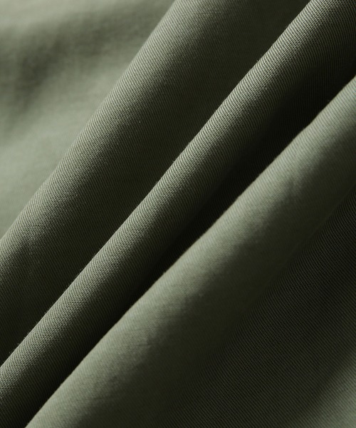 MADEMOISELLE ROPE'（マドモアゼル ロペ）の「<春まで使える>【セットアップ対応】フィブリルミリタリーシャツ（シャツ/ブラウス・レディース・スミクロ/カーキ・38）」の20枚目の写真