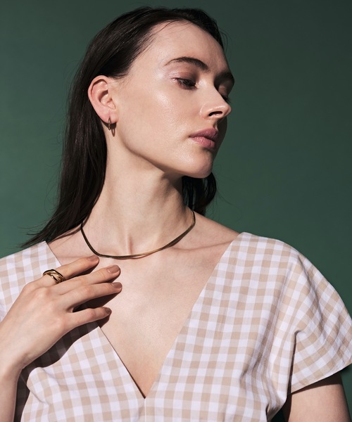 CENE（セネ）の「【CENE】セネ/ 3mmスネークチェーン ネックレス（ネックレス・レディース・ゴールド/シルバー/ピンクゴールド・FREE）」の15枚目の写真