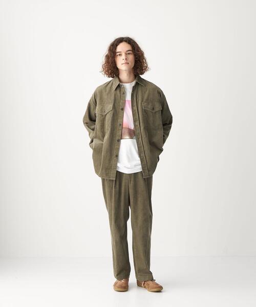 CITEN(シテン)の「<CITEN(シテン)>コーデュロイ CPOシャツ(シャツ/ブラウス・メンズ・グレー/ナチュラル・M/L)」の19枚目の写真