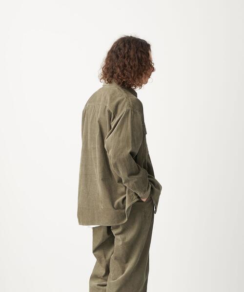 CITEN(シテン)の「<CITEN(シテン)>コーデュロイ CPOシャツ(シャツ/ブラウス・メンズ・グレー/ナチュラル・M/L)」の15枚目の写真