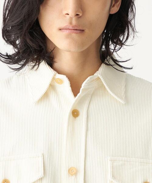 CITEN(シテン)の「<CITEN(シテン)>コーデュロイ CPOシャツ(シャツ/ブラウス・メンズ・グレー/ナチュラル・M/L)」の11枚目の写真