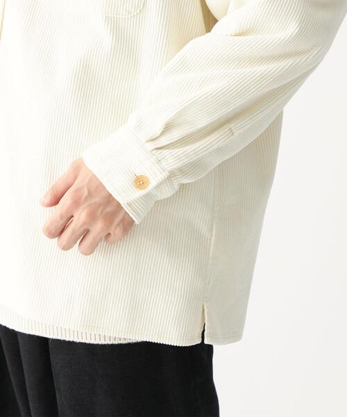CITEN(シテン)の「<CITEN(シテン)>コーデュロイ CPOシャツ(シャツ/ブラウス・メンズ・グレー/ナチュラル・M/L)」の10枚目の写真